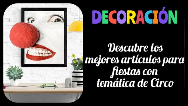 decoración circo